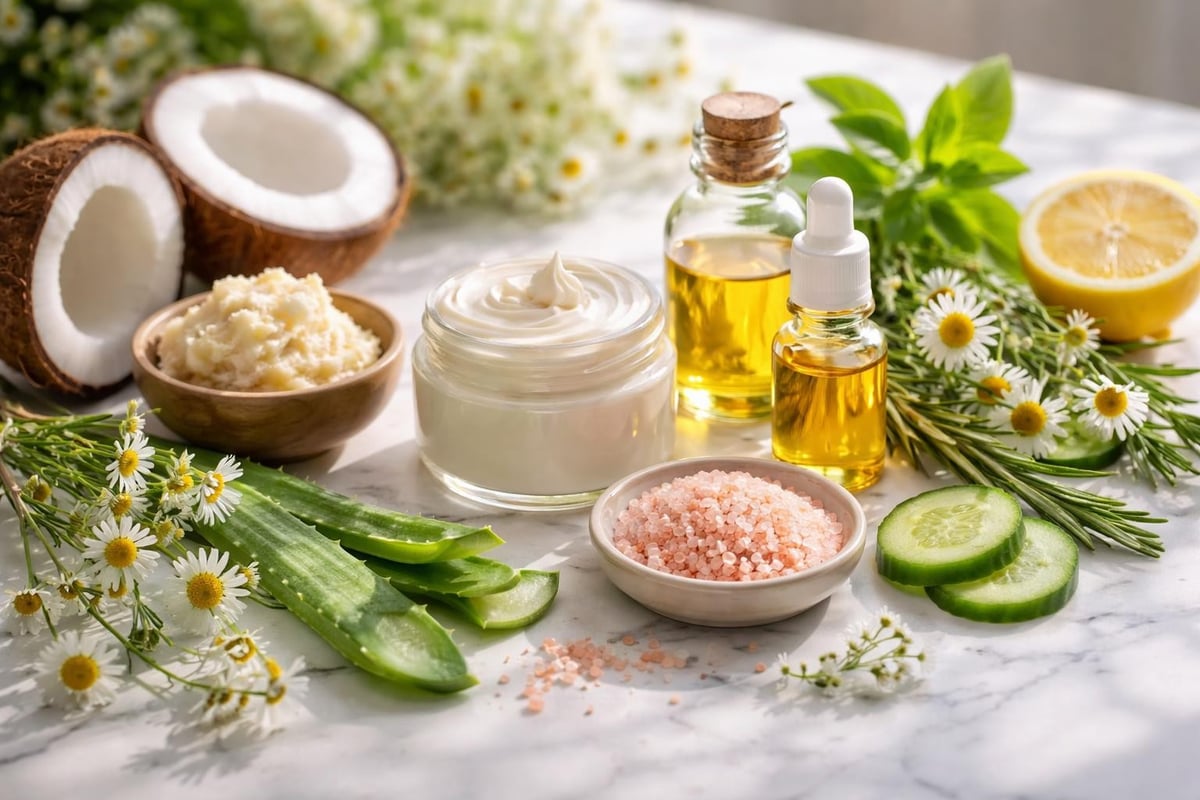 Vegan skincare ingredients