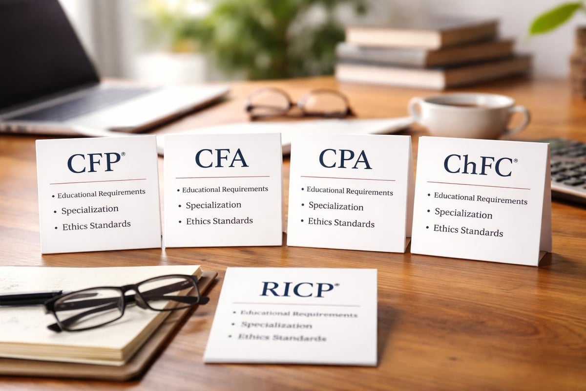 Professional credentials and qualifications