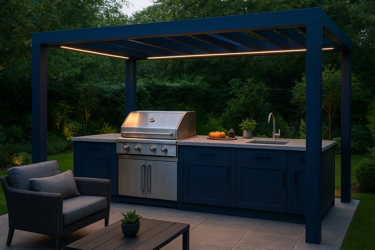 Design Tips for a Functional and Stylish Outdoor Cooking Station