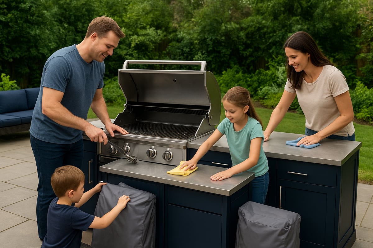 Outdoor Cooking Station Maintenance & Safety Guide