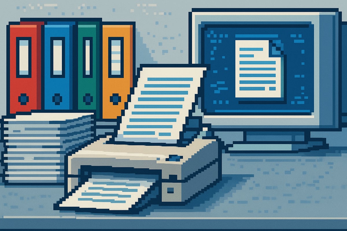 Schritt-für-Schritt: Dokumente digitalisieren – Von der Vorbereitung bis zum digitalen Archiv