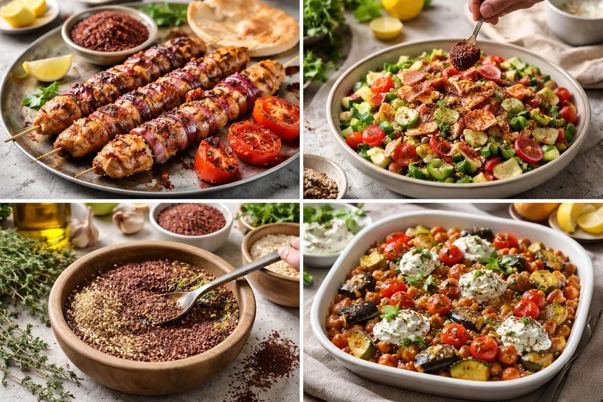 Utilisations culinaires sumac