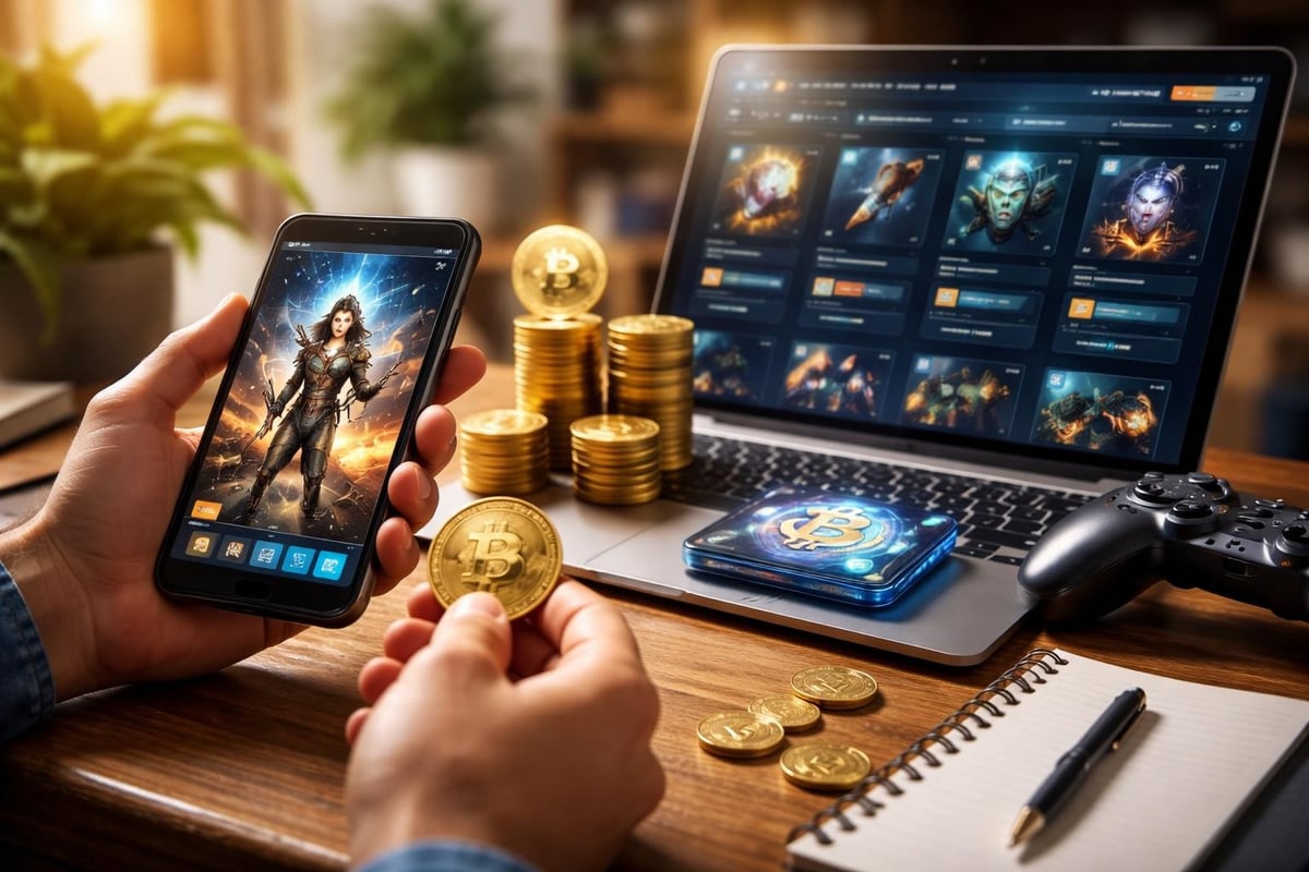 Blockchain gaming ecosystem