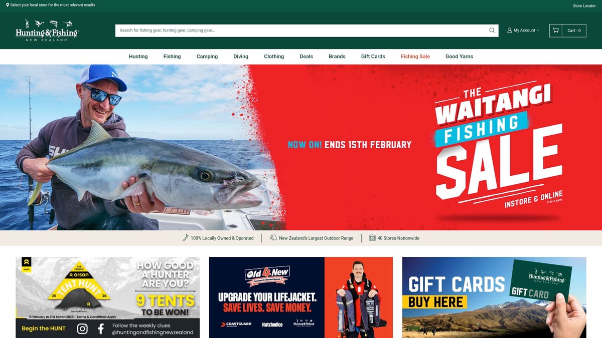8 Essential Fishing Stores NZ Every Angler Should Visit in 2026 - Hunting & Fishing New Zealand – Nationwide Expertise
