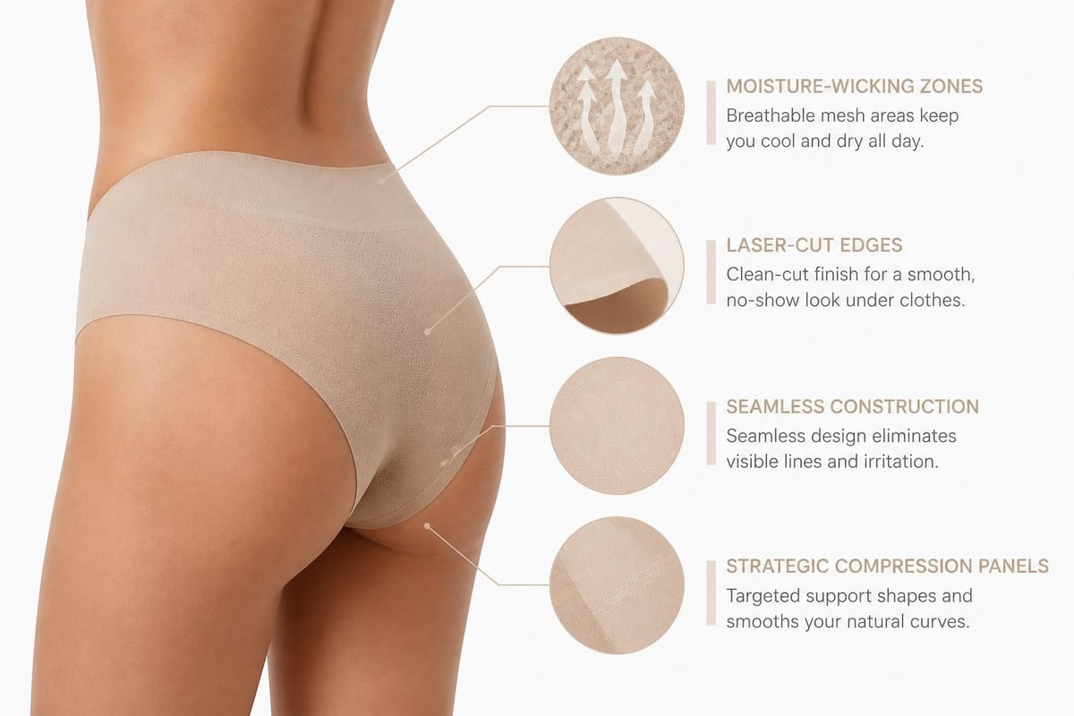 Advanced underwear features