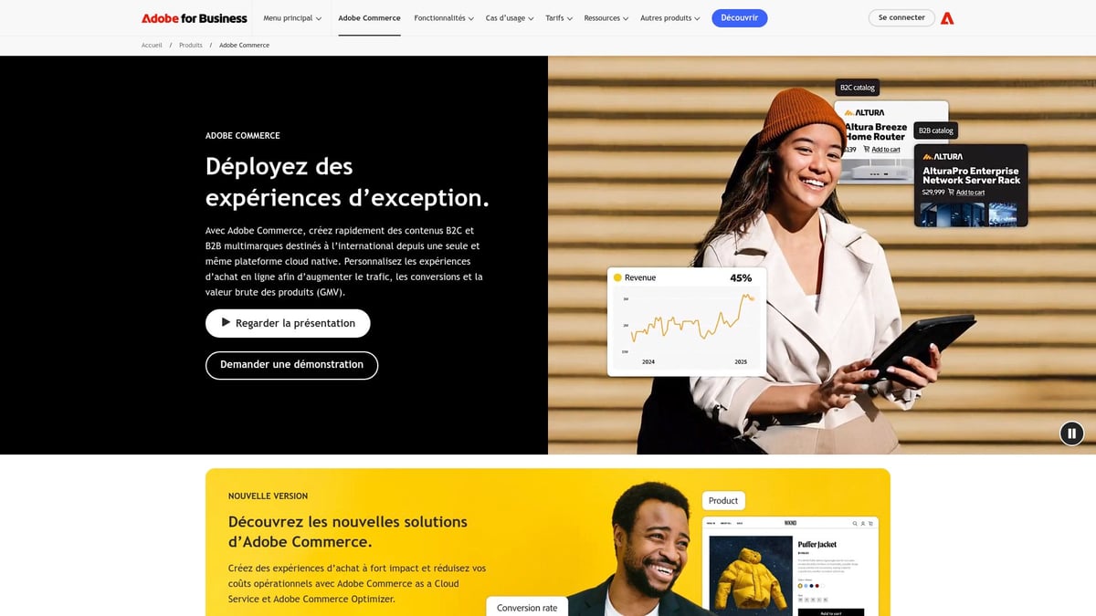 8 Essential E-commerce Platforms in 2026 - Adobe Commerce (Magento)
