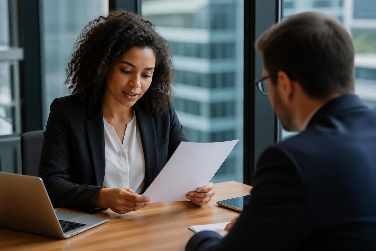 Essential components of a professional request statement