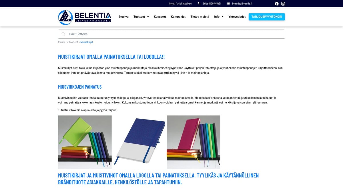 7 Ideaa: Mainoslahjat Omalla Logolla Vuodelle 2026 - Muistikirja tai muistilaput logolla – arjen apuri toimistoihin