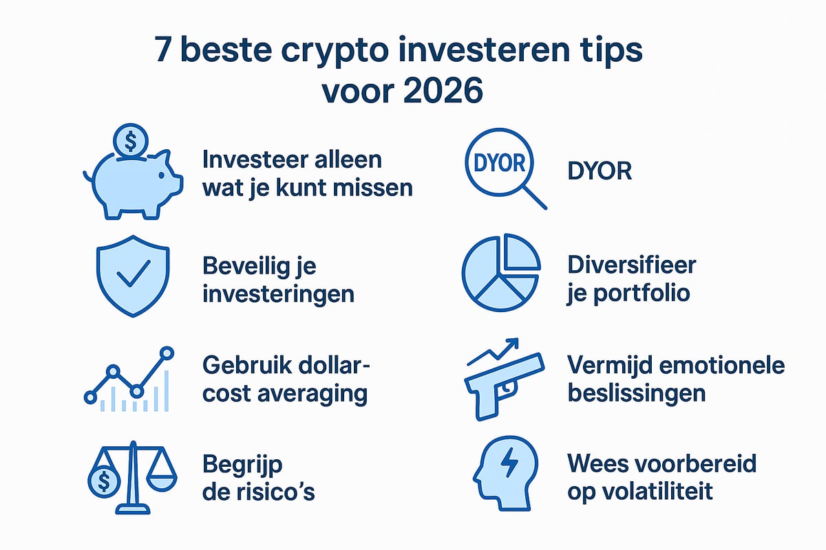 7 Onmisbare Beste Crypto Investeren Tips Voor 2026