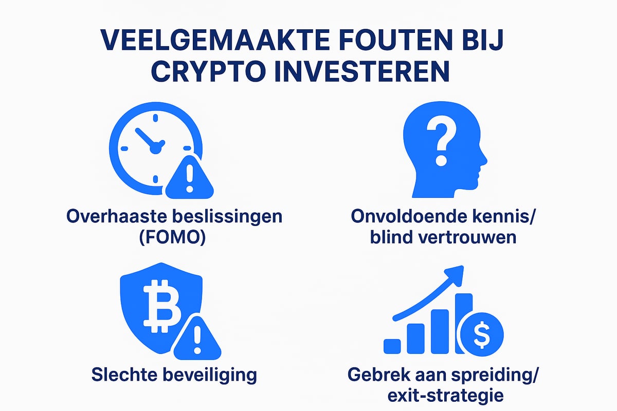Veelgemaakte Fouten bij Crypto Investeren
