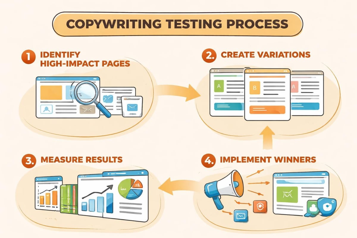 Copywriting testing framework