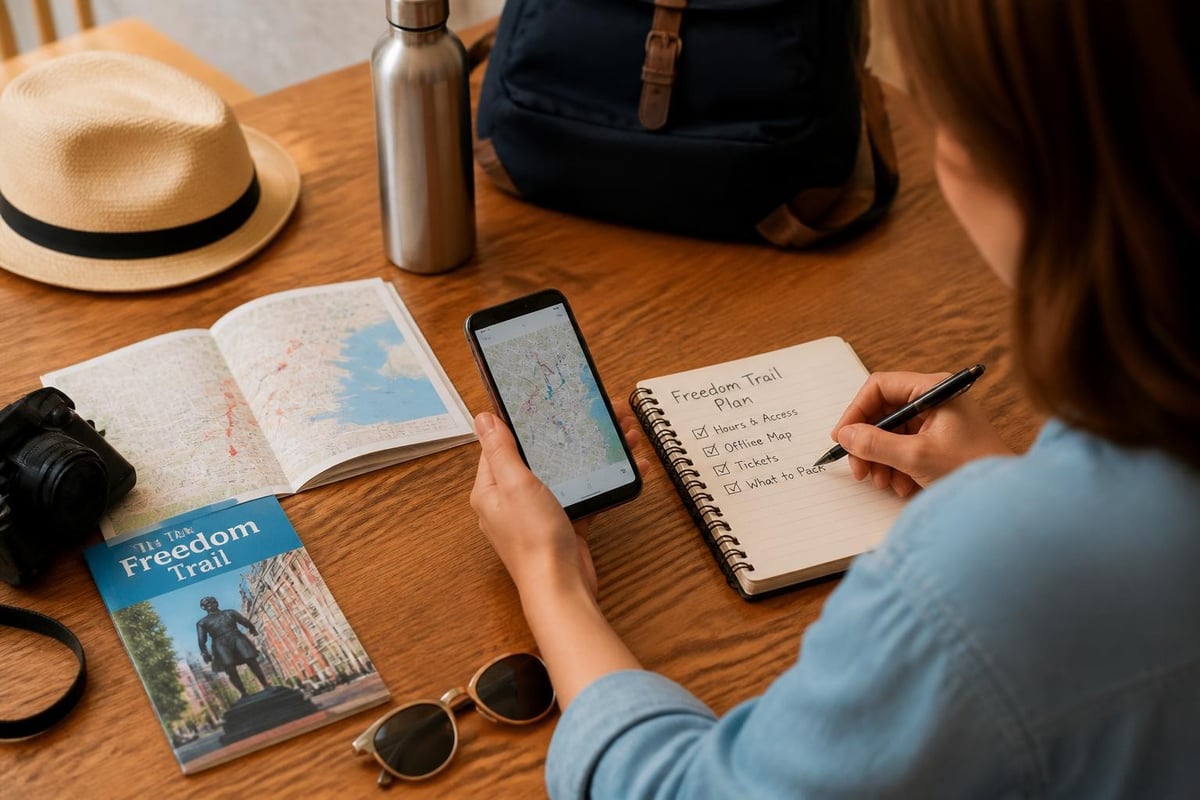 Freedom Trail visitor logistics