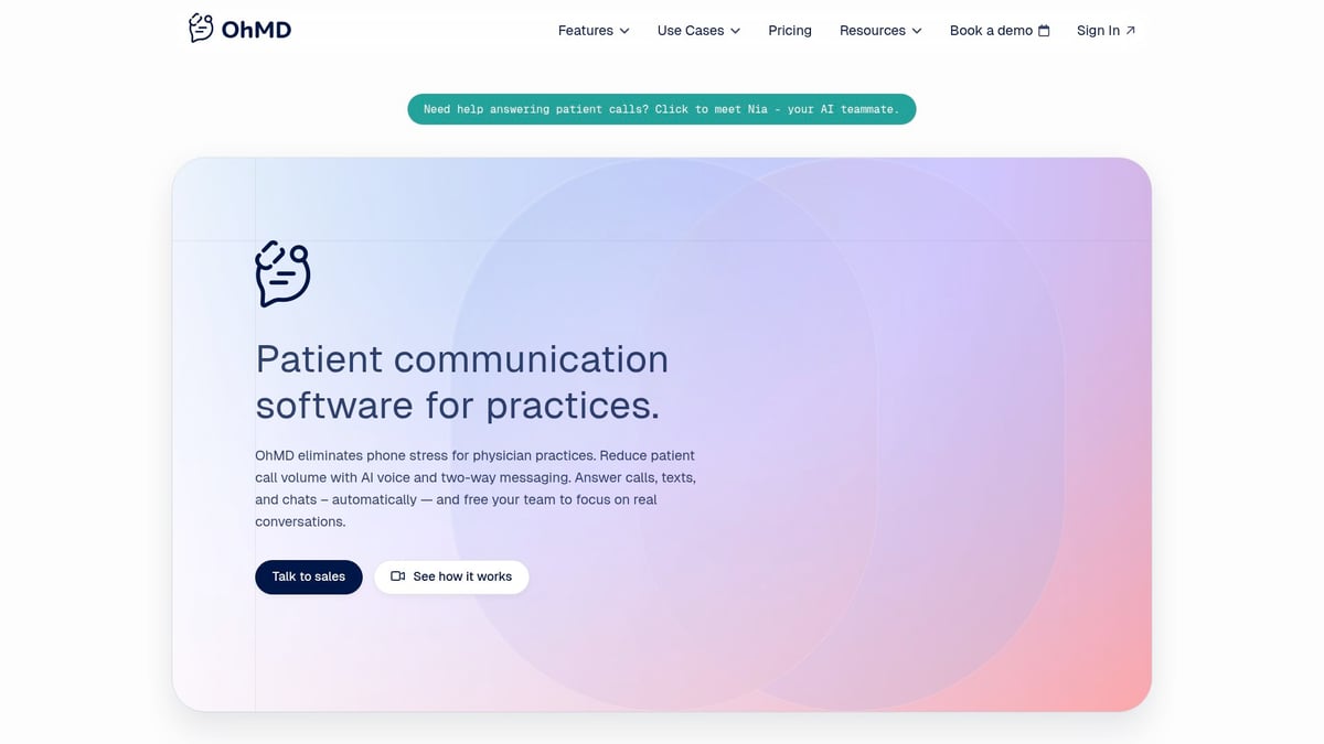 7 Top Healthcare Communication Platforms to Try in 2026 1 7 Top Healthcare Communication Platforms to Try in 2026 - OhMD