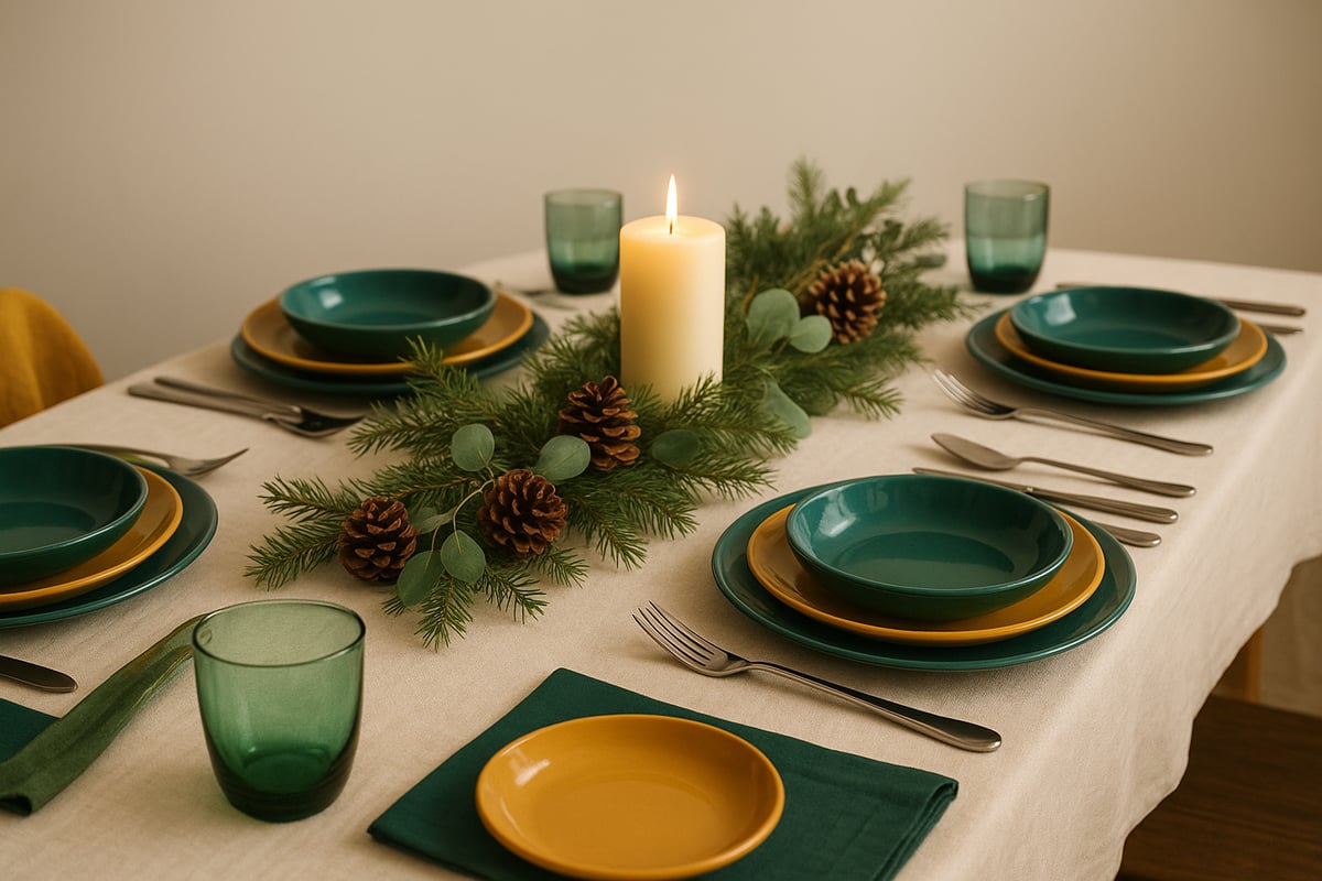 Consejos para Integrar Nuevos Colores en tu Mesa Navideña