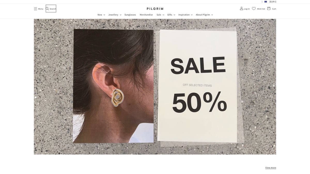 9 Inspiring New Fashion Earrings to Shine In 2026 - Pilgrim Stainless Steel Hoop Earrings