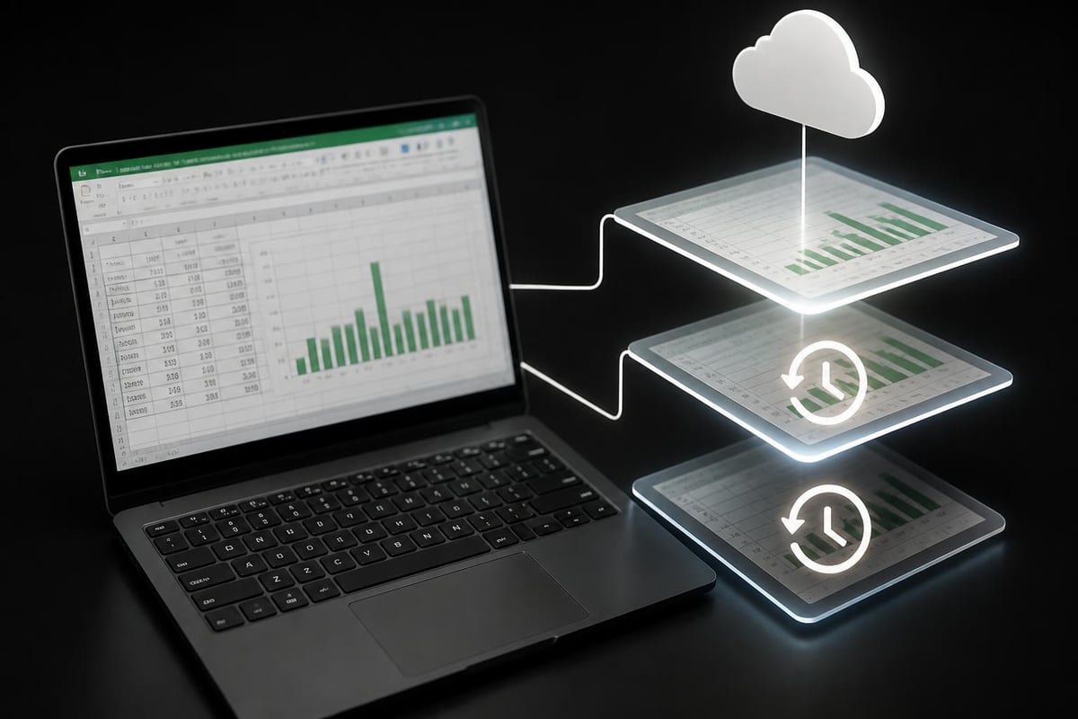 Excel AutoRecover and version history systems
