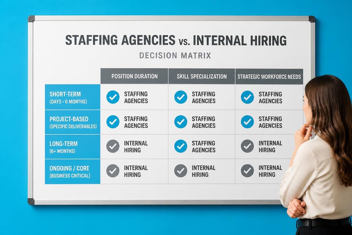 Staffing agency limitations