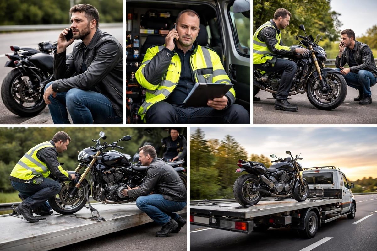 Motorcycle recovery process