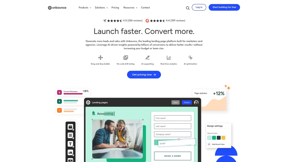 Top 8 Landing Page Optimization Tools to Boost Conversions 2026 - Unbounce