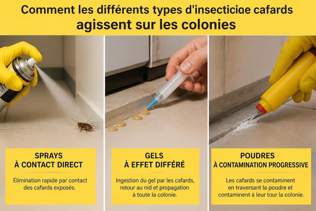 Modes d'action des insecticides