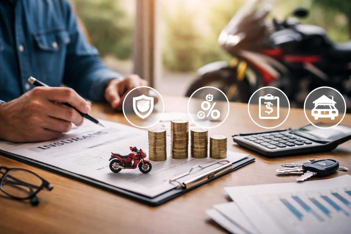 Motorcycle insurance cost optimization