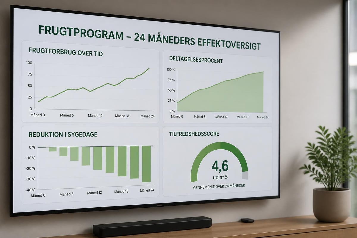 Måling af frugtordning effekt