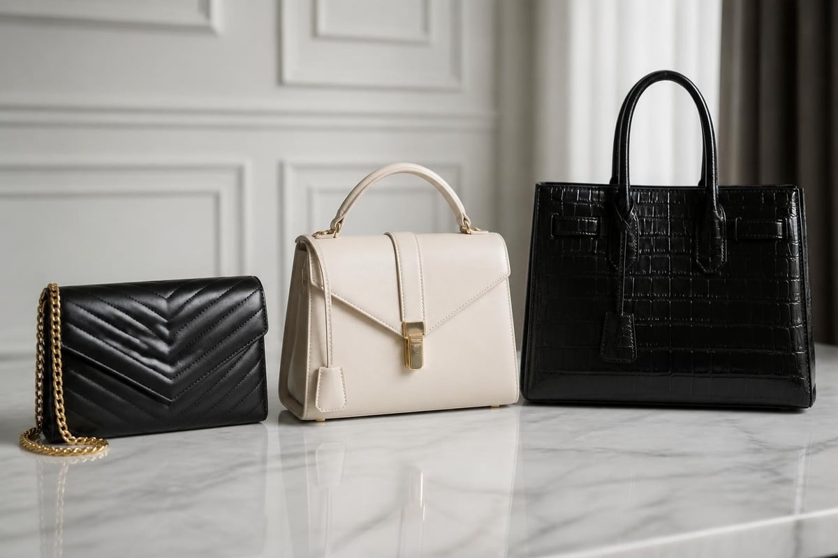 Luxury handbag market positioning