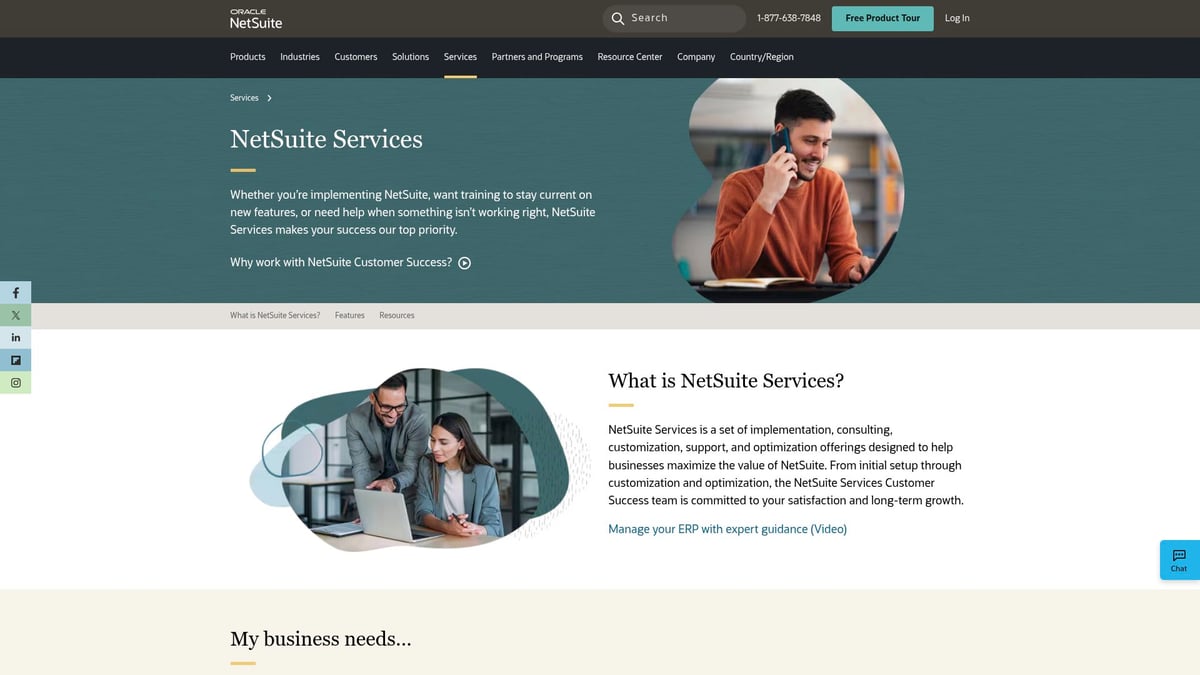7 Top NetSuite Consulting Firm Options to Consider in 2026 - NetSuite Professional Services (Oracle)