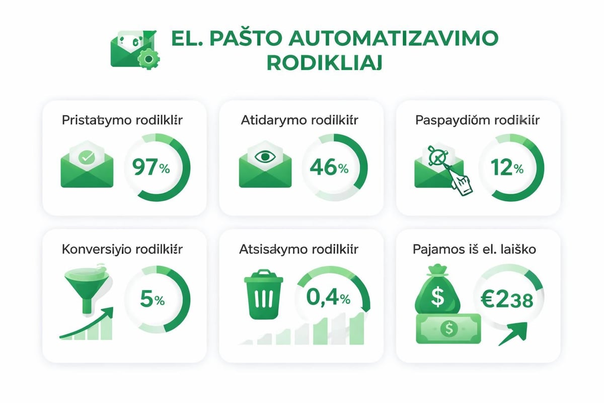 Email campaign metrics dashboard