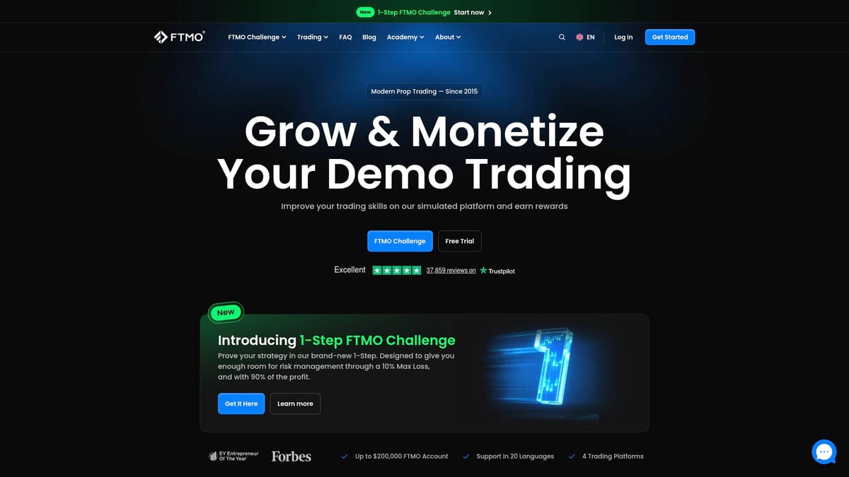 7 Best Free Challenge Prop Firm Options for 2026 - FTMO Free Trials