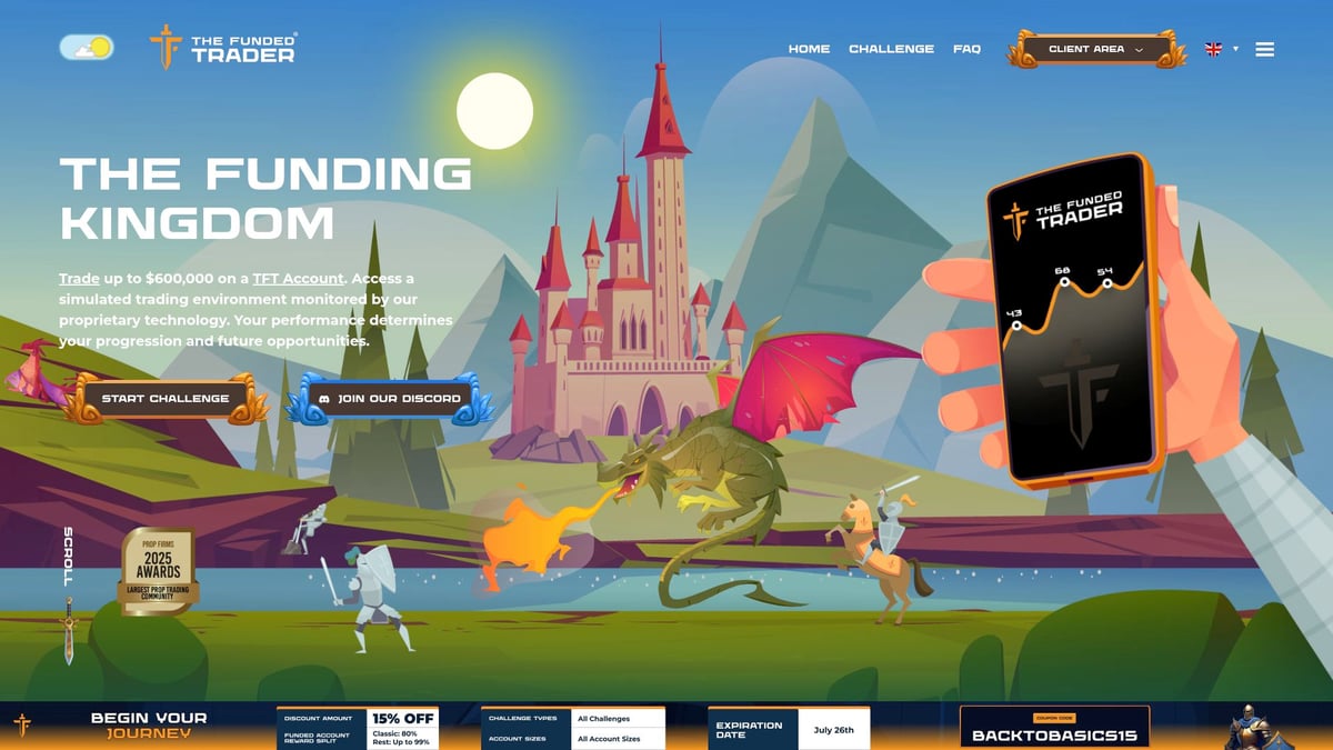 7 Best Free Challenge Prop Firm Options for 2026 - The Funded Trader (TFT) Monthly Competitions