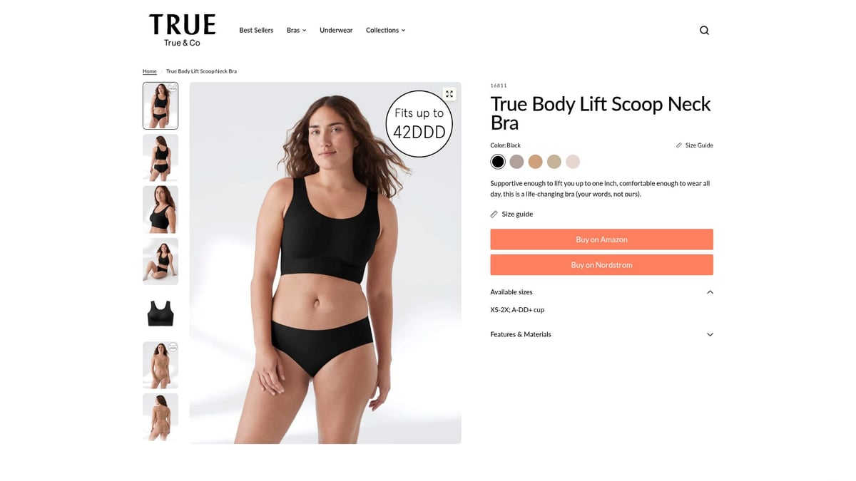 10 Must-Have Undergarments for Women in 2025 - True & Co. True Body Bralette