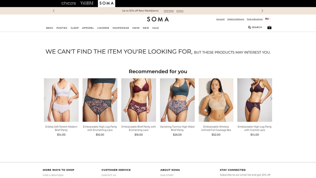10 Must-Have Undergarments for Women in 2025 - Soma Vanishing Edge Microfiber Brief