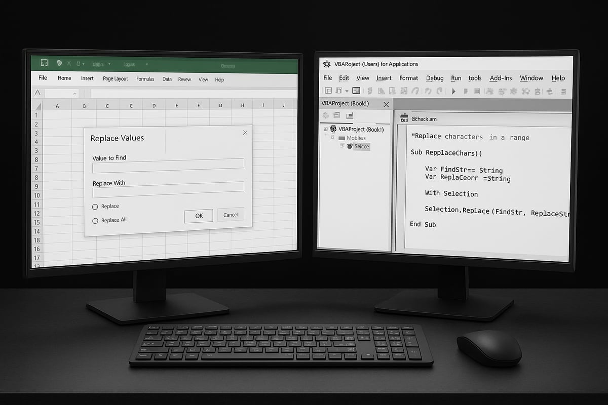 Automating Character Replacement: Power Query & VBA