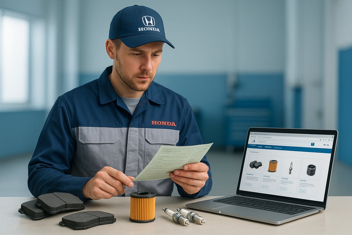 So finden Sie die richtigen Honda Ersatzteile: Schritt-für-Schritt-Anleitung