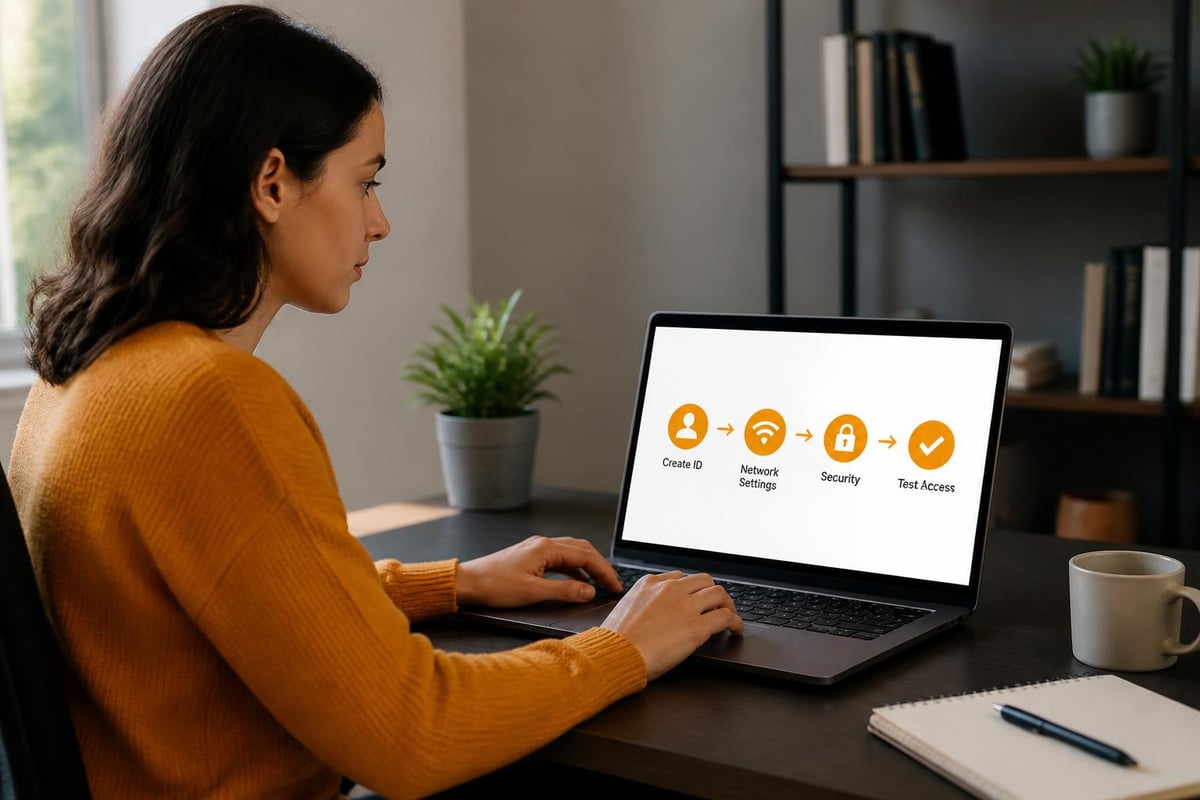 QuickConnect setup workflow