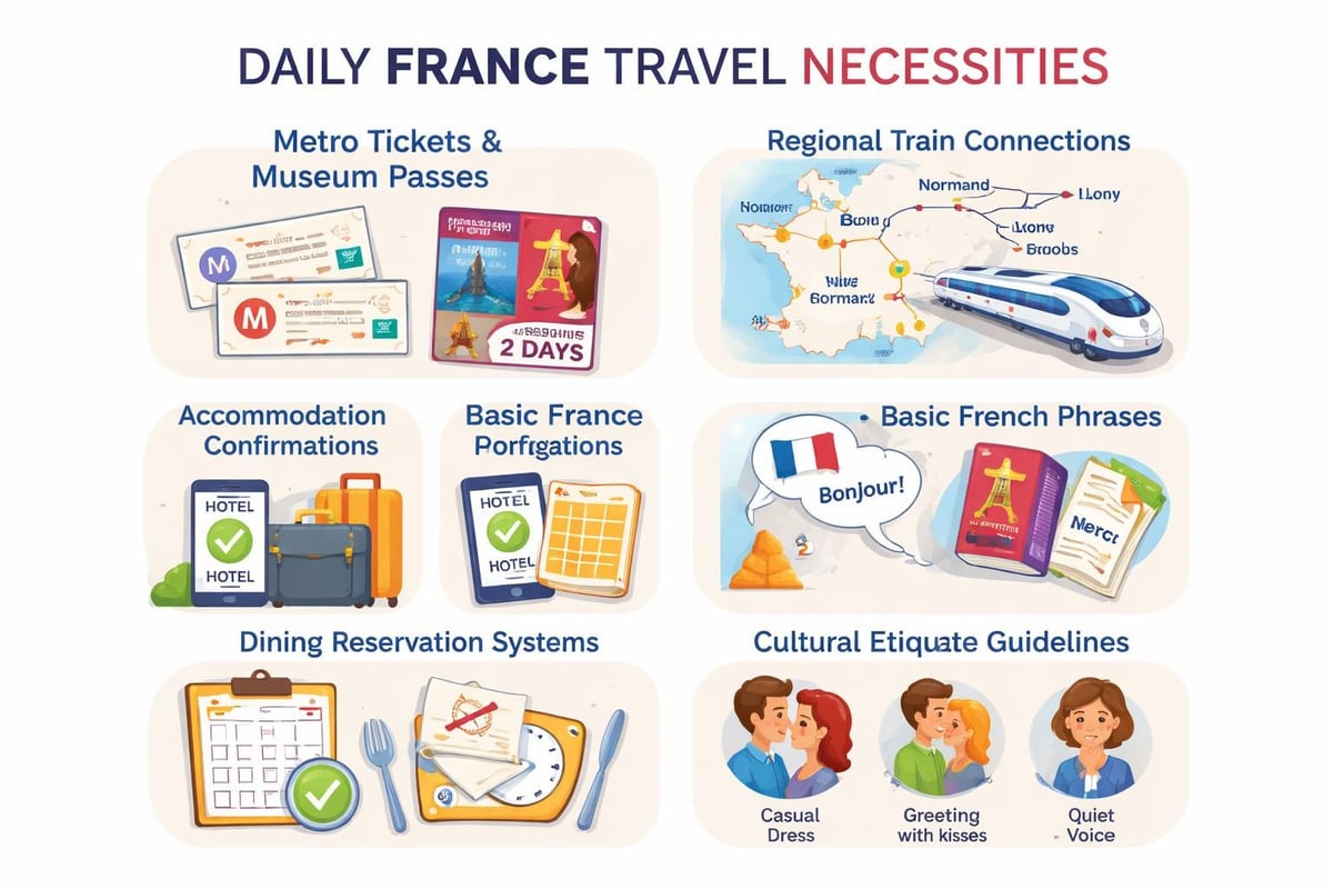 France travel essentials