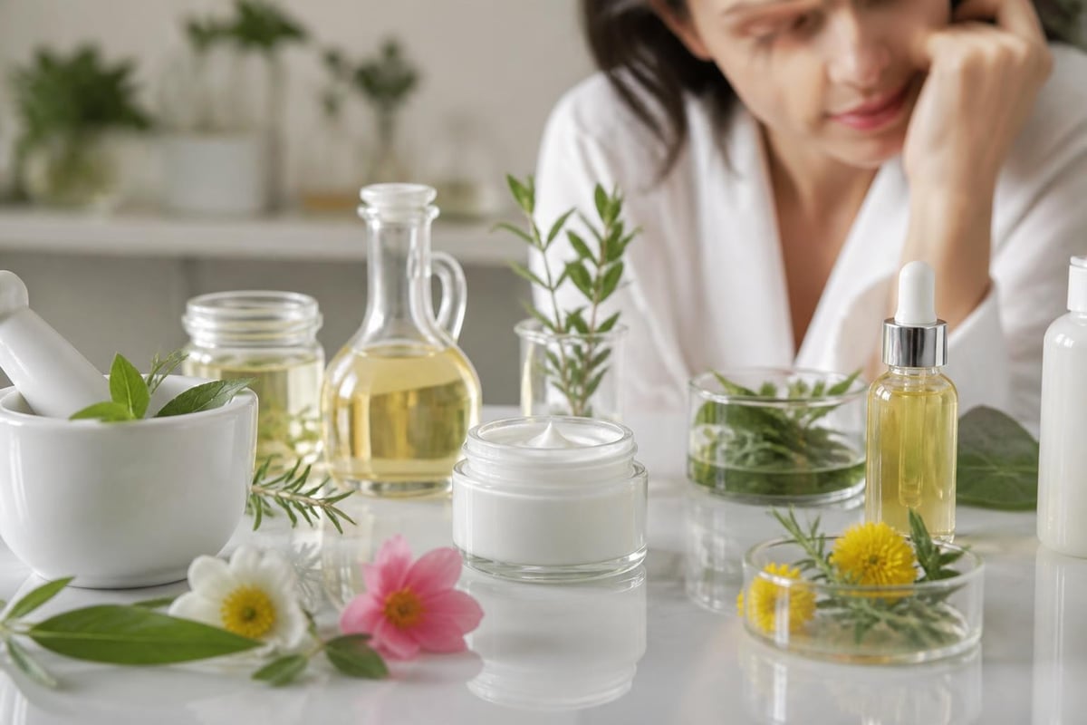 Natural vegan skincare ingredients