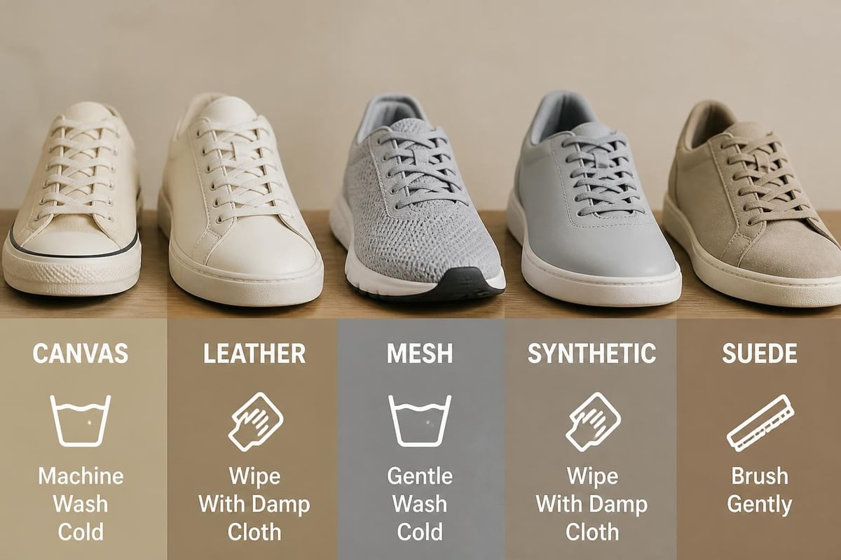 Sneaker material identification