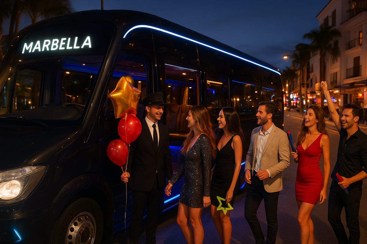 How to Plan the Ultimate Marbella Party Bus Celebration: Step-by-Step