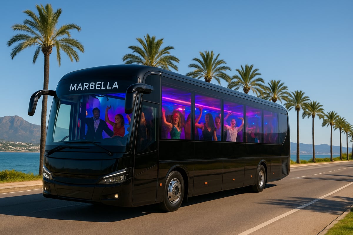 Why Choose a Marbella Party Bus for Your Celebration?
