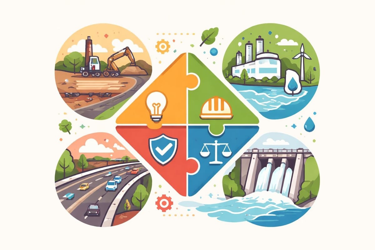 Engineering specializations and technical competencies