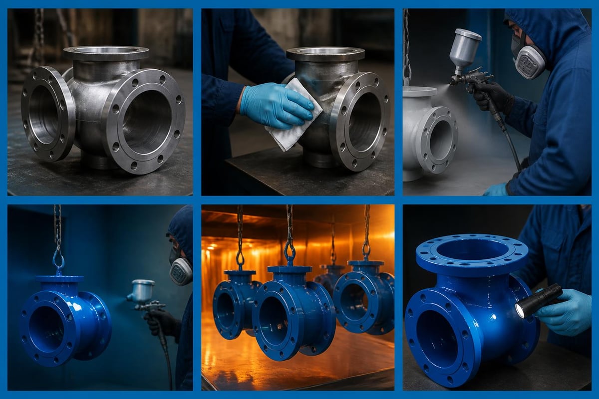 Surface finishing workflow