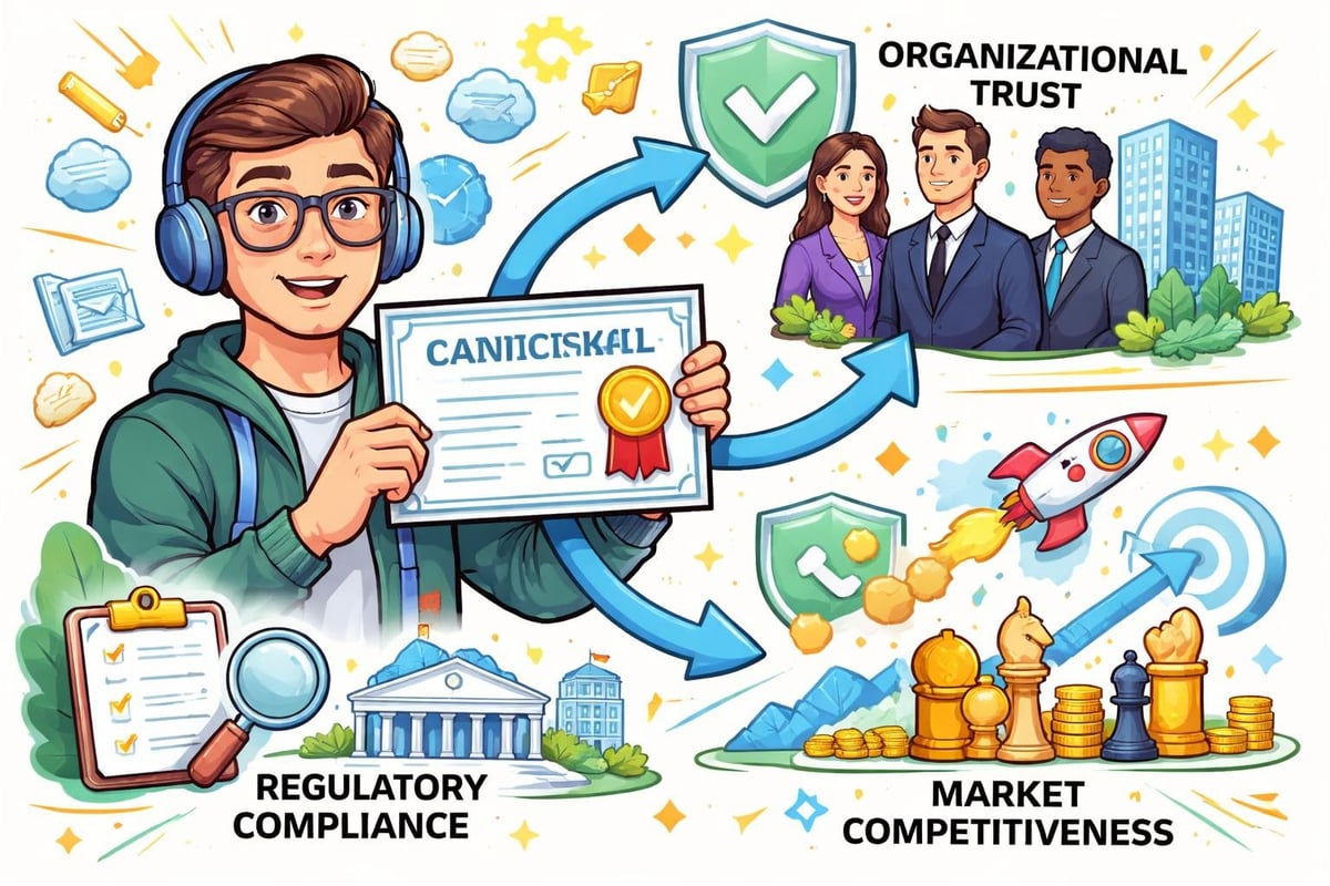 Machine learning certification value chain