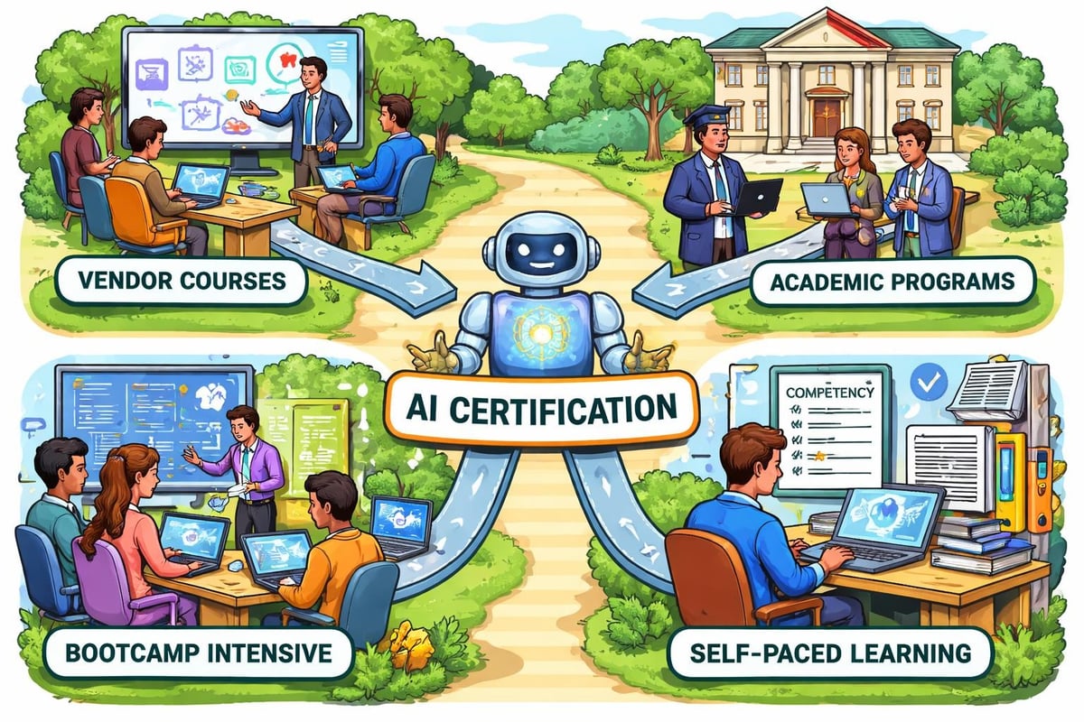 Certification pathway comparison