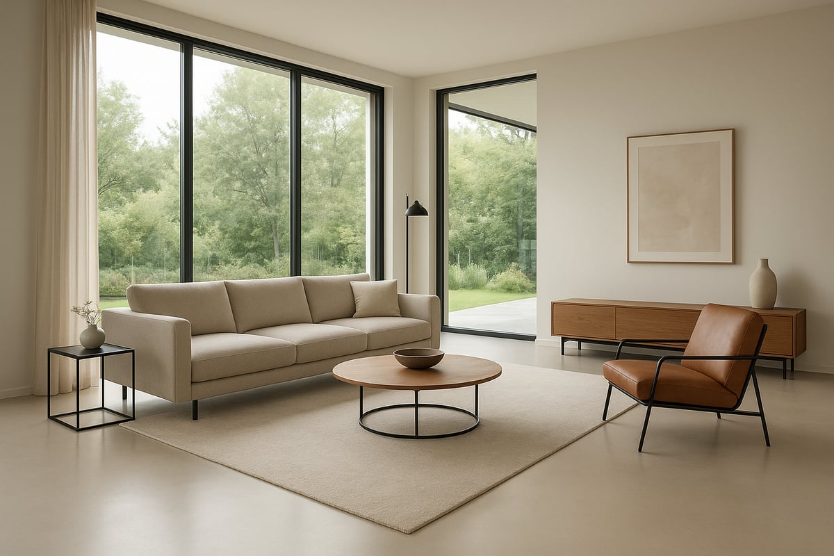 Kosten en prijsopbouw van een gietvloer in de woonkamer