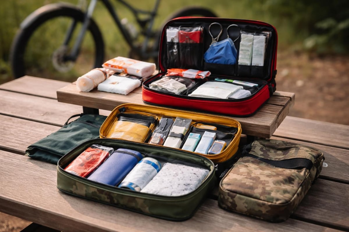 First aid kit organization system
