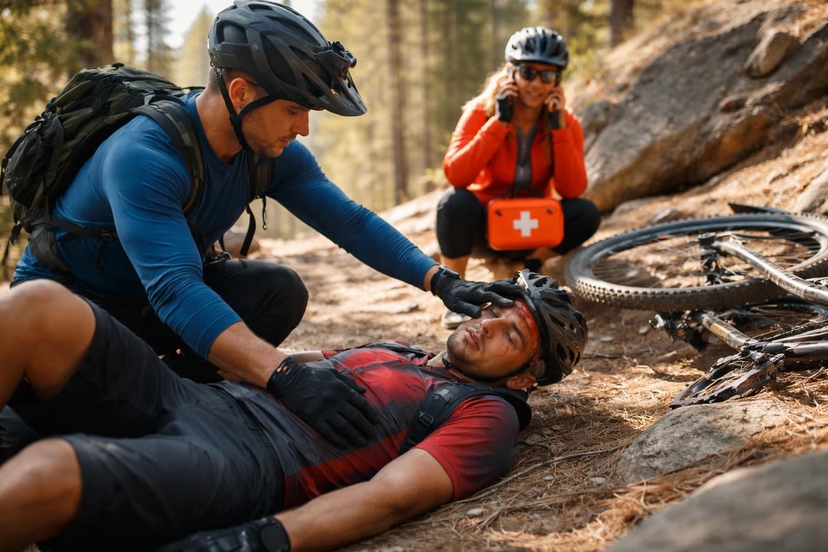 Mountain biking first aid response protocol