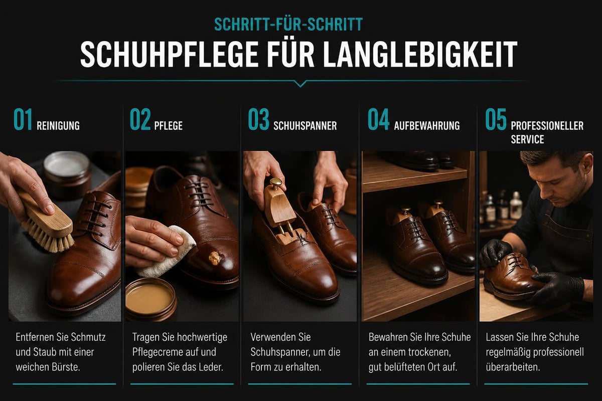 Shoe care routine