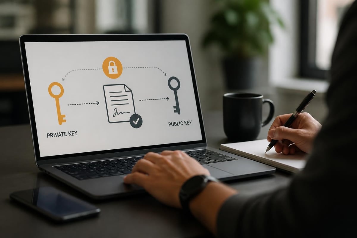 Cryptographic signing process